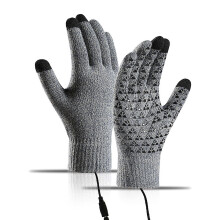 Gants chauffants USB YiFudd, gants chauffants électriques USB, gants chauds d'hiver, gants chauffants électriques