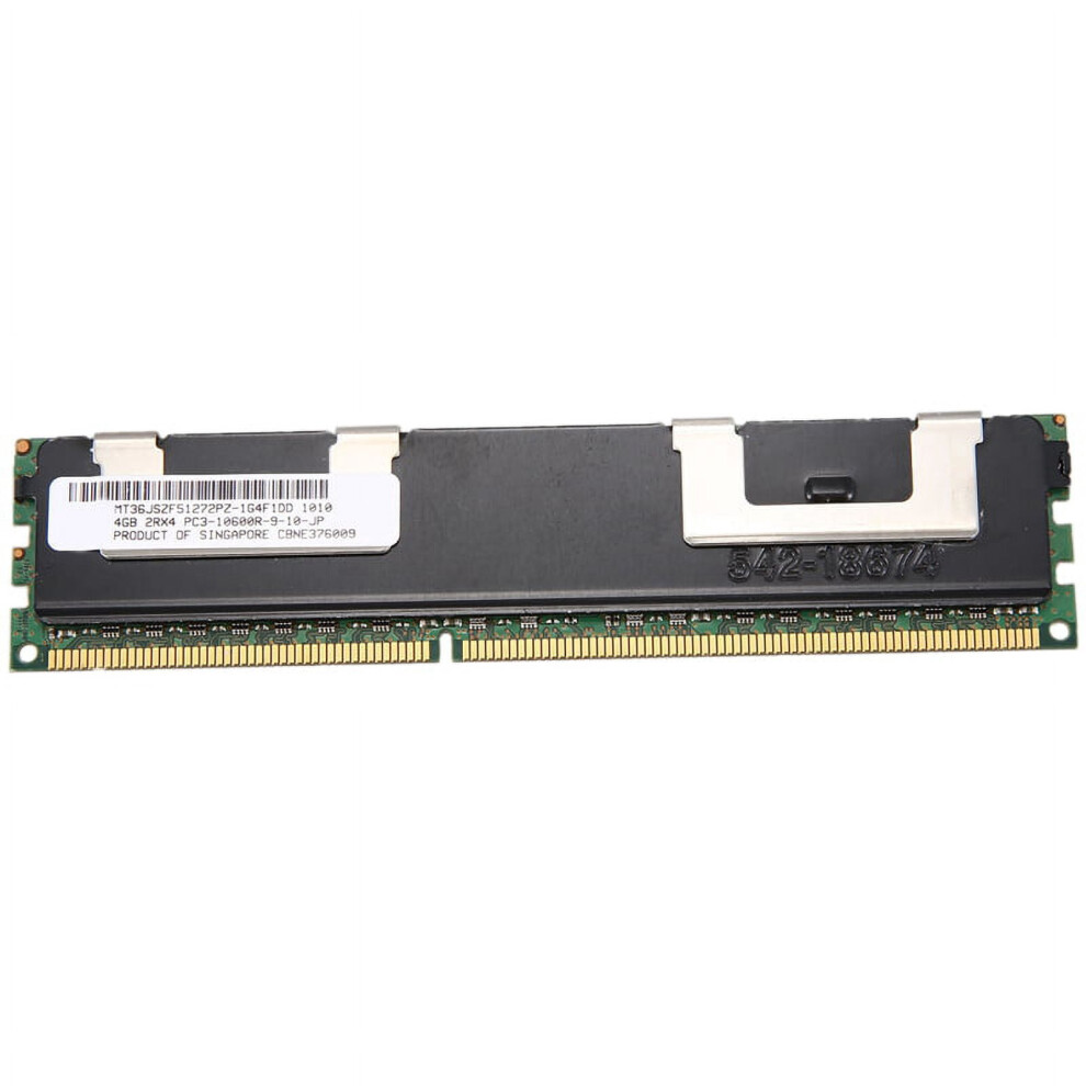 4Gb Ddr3 Memory Ram Pc3-10600R 1333Mhz 2Rx4 1.5V Ecc 240-Pin Server 9048212694861