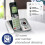 CS6529DECT6.0Τηλεφωνητής με αναγνώριση καλούντος/αναμονή κλήσης, 1Ασύρματο ακουστικό, 5