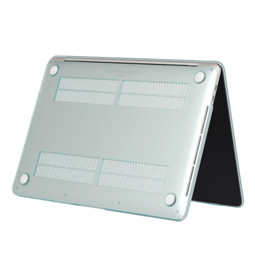 Capa protetora transparente para laptop, compatível com MacBook Pro de 14 polegadas, em plástico rígido. 1