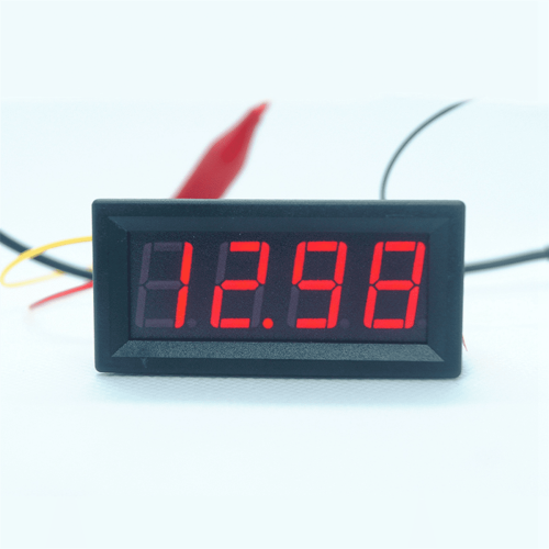 3 x 0,56 tommer mini digitalt LED-display 4 bit 0-100V voltmeter panel volt spændingsmåler tester 1