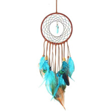 Cadeaus voor Kerstmis Bidobibo Kerstdecoraties voor binnen en buiten, handgemaakte dromenvanger met veren decoratie voor auto, muur, kamer en