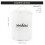 White Enamelware Cookie Jar, Rustic Large Treats Canister 6