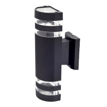 Lampă de perete exterioară YOBOLK, felinar modern pentru verandă, corp de iluminat din plastic ingineresc, montare pe perete, compatibilă cu D