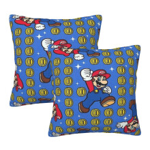 Fețe de pernă Mario, pachet de 2, fețe de pernă pentru canapea extensibilă în living, 40x40 cm