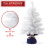 2FT Pre-Lit Artificial Mini Tabletop Christmas Tree with Lights 6