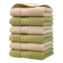Twfbrm6-pakning 100 % tyrkiske håndklær i bomull, 400 gsm absorberende hurtigtørkende mikrofiber, 13,3"x29", for strandgym og spa