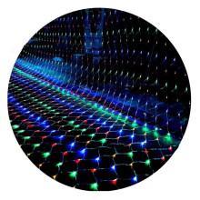 Kerstverlichting voor buiten, 192 LED's, 3 x 2 meter, 8 standen, veilige spanning voor tuin, bruiloft, kerstdecoratie