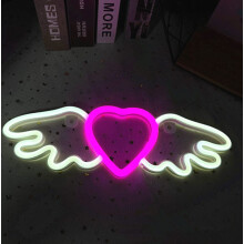 Letreiro luminoso de néon LINLIN, luzes noturnas de LED, alimentado por bateria e USB, letreiro decorativo para bar, pub, loja, clube, garagem, casa