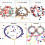 6000 pcs clay beads for making bracelets 24 colors flat round poly 4