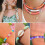 6000 pcs clay beads for making bracelets 24 colors flat round poly 5