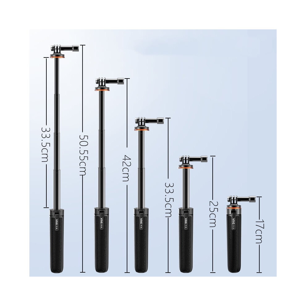 Telescoping Selfie Stick With Tripod Compatible For Insta360ace Pro, Live Streaming Tripod Portable Selfie Stick 9191629453573
