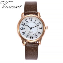 ¡Liquidación de ahorros! Reloj de pulsera analógico TOFOTL para mujer, estilo casual, con correa de cuero y movimiento de cuarzo.