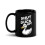 Αστεία κούπα Duck Lover Pun Μαύρη γυαλιστερή, Shut The Duck Up (11oz) 1