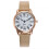 VOSS Jewelry Γυναικείο Ρολόι με Δερμάτινο Λουράκι Quartz και Αναλογικό Μπρασελέ, 2