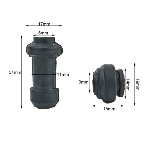 Motorcycle Front Disc Calipers Pump Brake Accessories Rubber Dust Cover