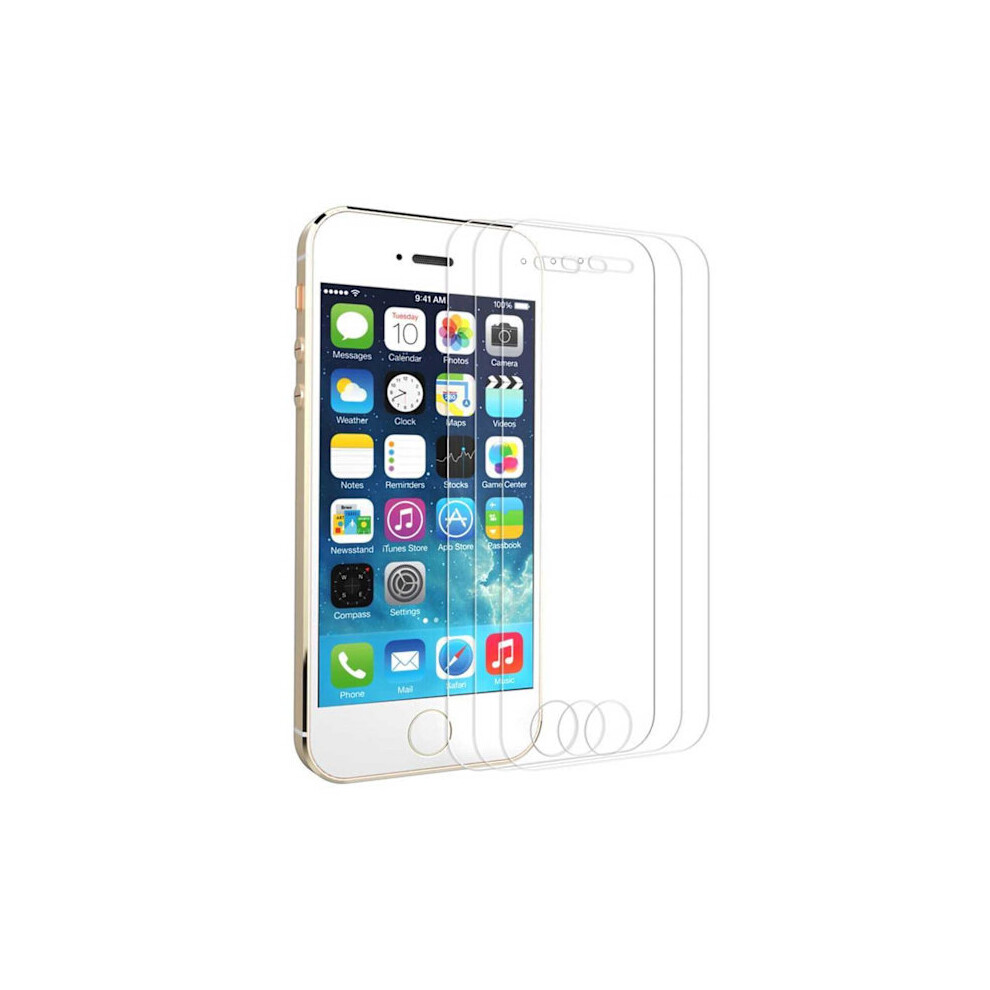 3-Pack Compatible With Iphone Se Full Coverage Screen Protector Protective Plastic Display Film Hd Transparent 9191629454969