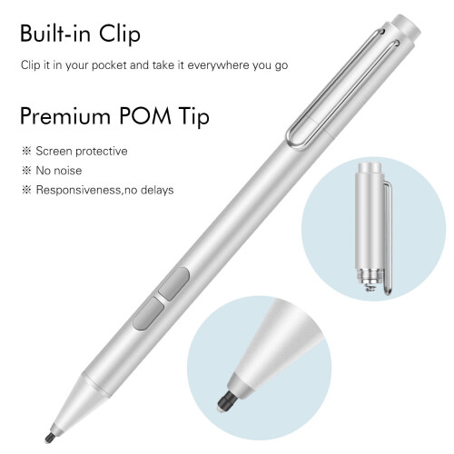 Caneta Stylus Surface compatível com Microsoft Surface, Microsoft Surface Pro 3/4/5/6/7 e Go Book Studio. 1