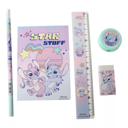 Set di cancelleria da 5 pezzi Lilo oh Stitch Star Stuff