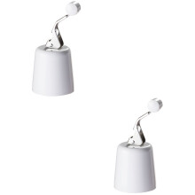 2 tappi per bottiglie di vino a pressione, tappi decorativi per bottiglie di vino