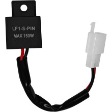 Relè lampeggiatore a LED Easygou a 2 pin, relè lampeggiatore elettronico da 13 V compatibile con la maggior parte delle lampadine a LED per