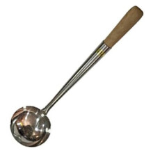 Wok-spatel/øseske af høj kvalitet (øseske nr. 3 (40 cm lang))
