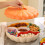 Avtoify Candy Box Nut Snack Organizer, Δίσκος Αποξηραμένων Φρούτων με Καπάκι, Διπλό Χώρο 1