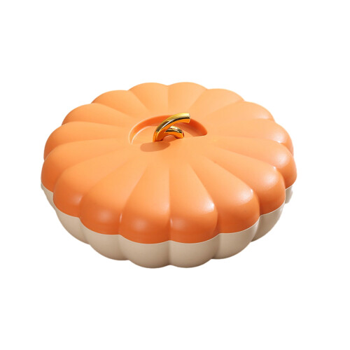Avtoify Candy Box Nut Snack Organizer, Δίσκος Αποξηραμένων Φρούτων με Καπάκι, Διπλό Χώρο 1