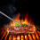 Eease Ανοξείδωτο Πιρούνι BBQ για Ψήσιμο - Μέγεθος M 3