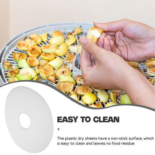 Dryer Tray Food Dehydrator Dehydrators Baking Mat Fruit Plastic for Pad Lining White 1