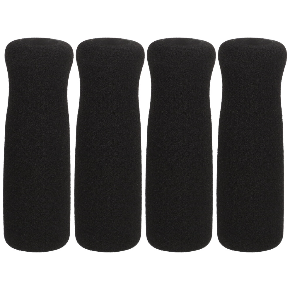 4 Pcs Foam Sponge Hand Grips for Walking Aids Cane Covers The Elderly Protector Practical Crutches
