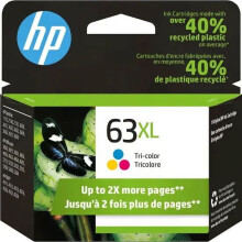 Printercartridges 63XL Inktcartridge met hoge capaciteit - Driekleurig