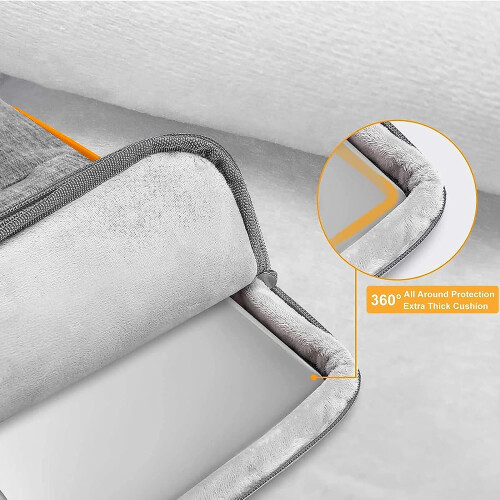 Capa protetora 360 para laptop compatível com MacBook Air de 15 polegadas M2 2023/Pro 15A1990A1707 e Surface Laptop de 15 polegadas. 2