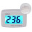 Ψηφιακό βολτόμετρο LCD AC110V-300V120V230V με ενσωματωμένο οικιακό μετρητή τάσης 1