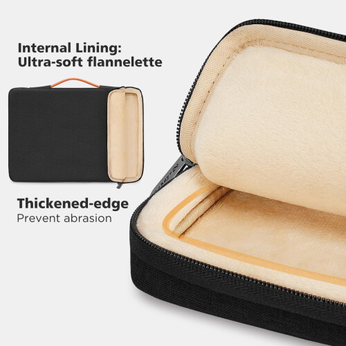 Capa protetora para notebook de 12 polegadas, compatível com iPad Pro M2M1 e Surface de 12,4 polegadas. 2