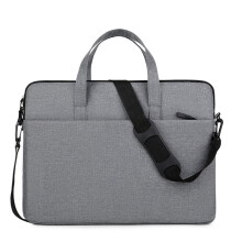 Vandafvisende laptop-etui med håndtag og justerbar skulderrem til 13/14/15 tommer bærbare computere
