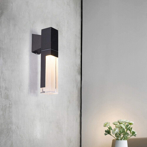 Fetcoi Φωτιστικό τοίχου LED 10W Εξωτερικό μοντέρνο φωτιστικό τοίχου για διακόσμηση