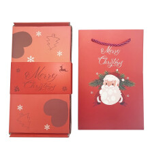 ¡Liquidación navideña! Caja de regalo sorpresa Zeceouar, 6 sobres rojos, caja saltarina, compatible con artículos para fiestas navideñas para