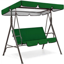Opruiming! Waterdichte Zeceouar terrasstoelhoezen, geschikt voor buitenmatten, tuinstoelen en ligstoelen (legergroen)