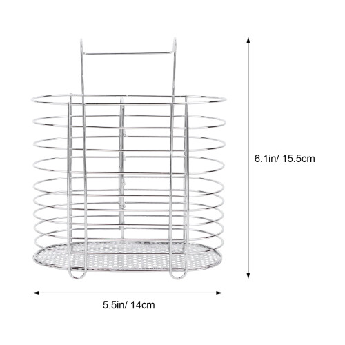 1PC Utensil Organizer Tableware Organizer Drying Rack for Chopsticks Spoon Fork 1