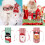 WinysinChristmas Κάλυμμα Μπουκάλι Κρασιού Τσάντες Δώρου Μπουκάλι Κρασιού Άγιος Βασίλης 8