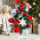 Plastic Detachable Christmas Tree Stand Base Compatible with Artificial Trees, Triangle Holder Legs, GREEN, 10CM 7