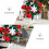 Plastic Detachable Christmas Tree Stand Base Compatible with Artificial Trees, Triangle Holder Legs, GREEN, 10CM 3