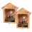2 See Through One Way Mirrored Bird House - Suction Cup Window Mounted Bird Nesting Box 1
