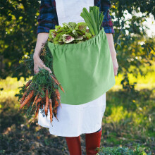 Outdoor Gardening Picking Bag, Washable Canvas Bag, Fruit And Vegetable Storage Foraging Bag, Outdoor Picking Portable Belt Bag