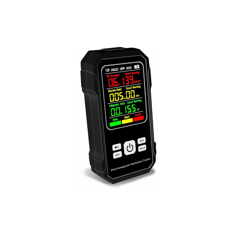 Multifunctional Electromagnetic Radiation Detector Electric Field Strength Tester Magnetic Field Strength Tester Rf Power Detection Device With Alarm 9191629709823