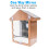 2 See Through One Way Mirrored Bird House - Suction Cup Window Mounted Bird Nesting Box 7