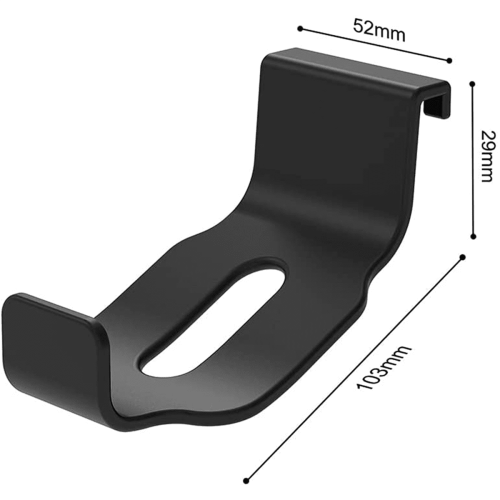 Voor houder, 6 stuks headsethangerhouder controllerstandaardhouder voor console& 2