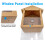2 See Through One Way Mirrored Bird House - Suction Cup Window Mounted Bird Nesting Box 4