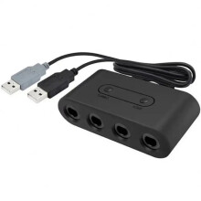 GameCube Controller Adapter to USB Compatible with Switch / PC / Wii / Wii U